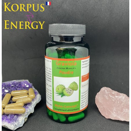 Graviola Poudre en capsule Korpus Energy