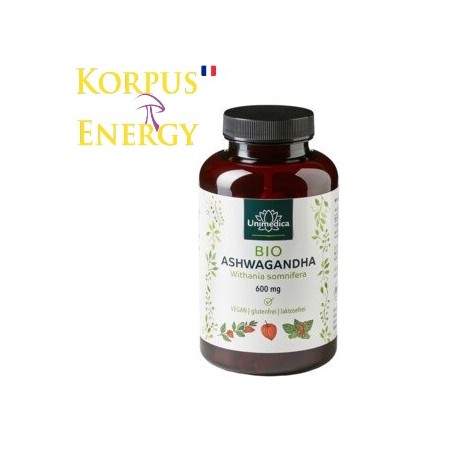 Ashwagandha bio Korpus Energy France